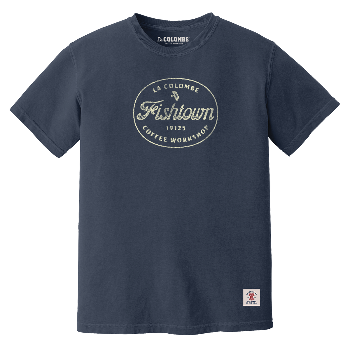 NavyShirt_CreamOvalLogo3
